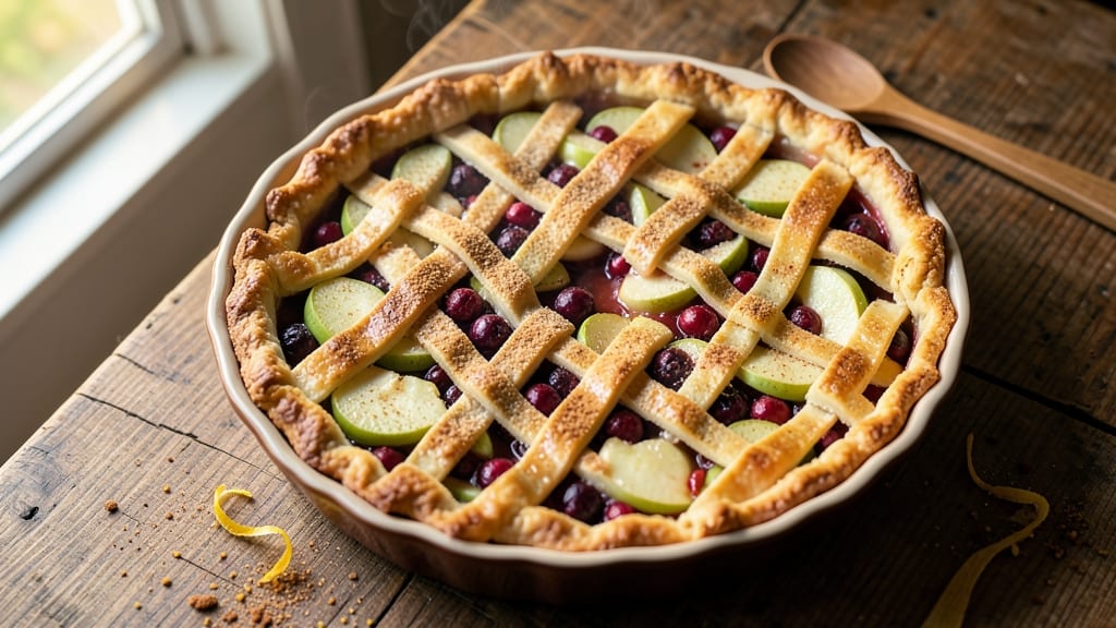 Apple Mountain Berry Pie Julian Recipe: Juicy Fruit Lattice Crust Magic