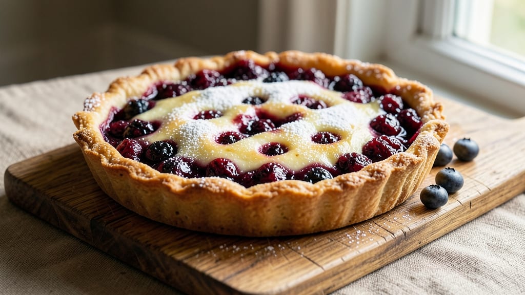 Anna Olson's Blueberry Pie Recipe: Bursting Juicy Berries in Buttery Lattice Crust