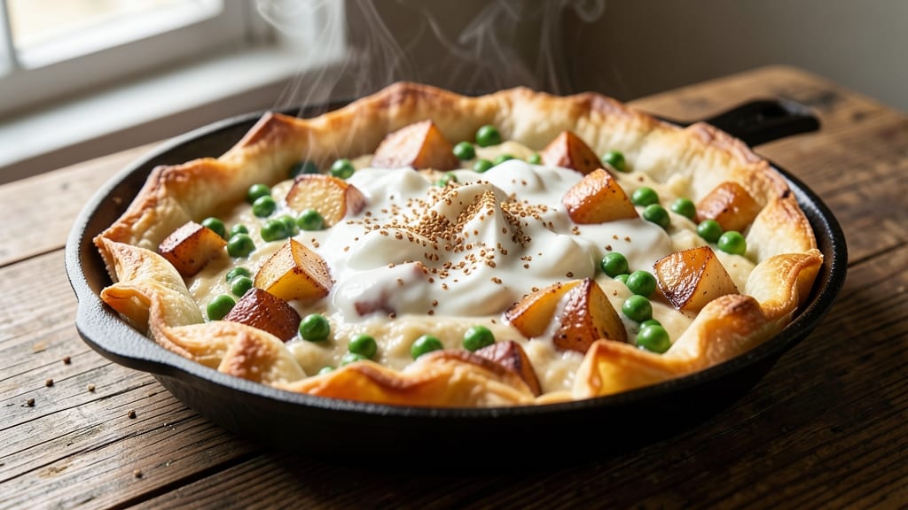 Samosa Pot Pie Recipe: Crispy Tortilla Cups Stuffed With Spiced Filling