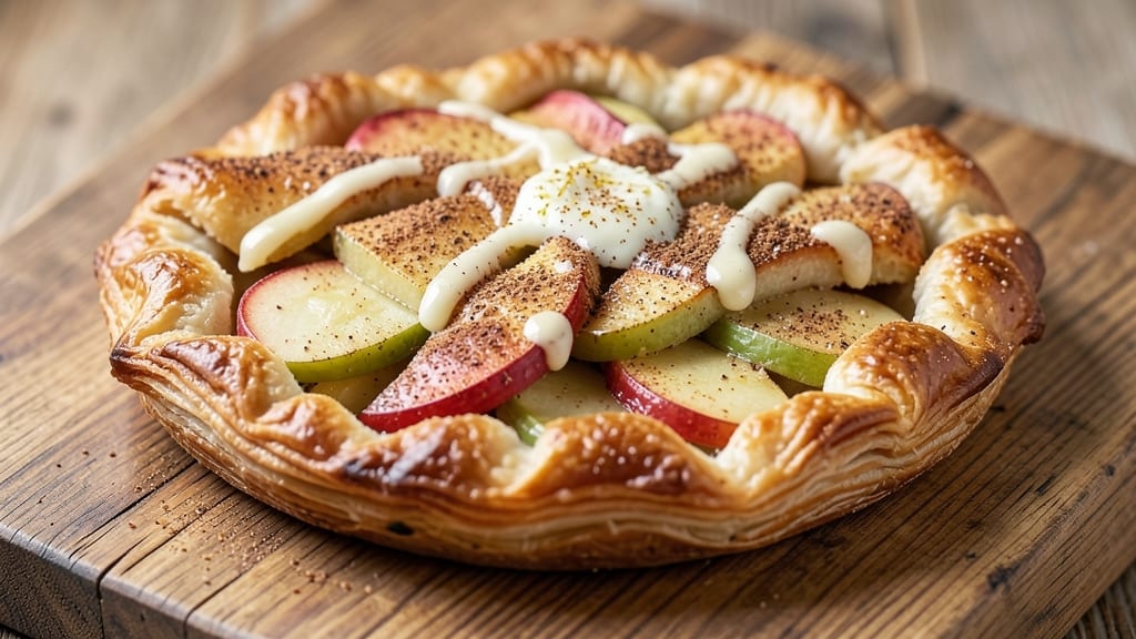 Apple Hand Pies Recipe With Puff Pastry: Warm Spiced Apple Filling in Buttery Crust Cups