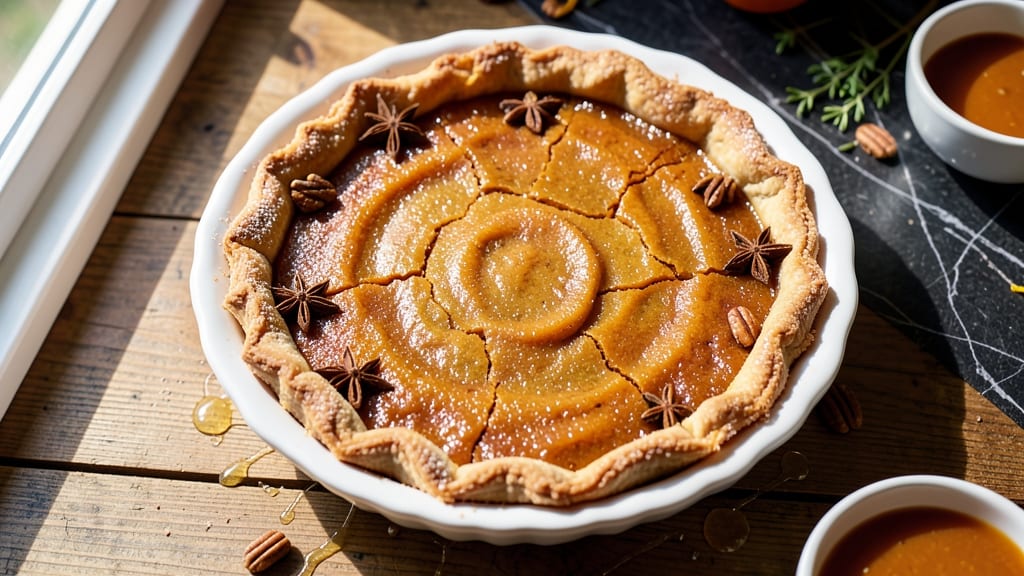 9.5-Inch Pumpkin Pie Recipe: Perfectly Spiced Filling in Buttery Crust