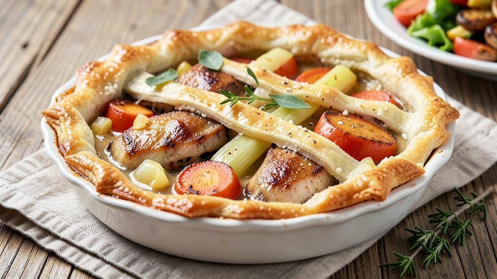 Small Pot Pie Recipe: Savory Filling in Crispy Mini Crusts