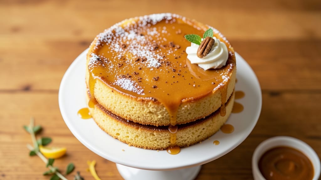 Pumpkin Pie Angel Food Cake Recipe: Spiced Layers of Lightness and Creamy Swirls