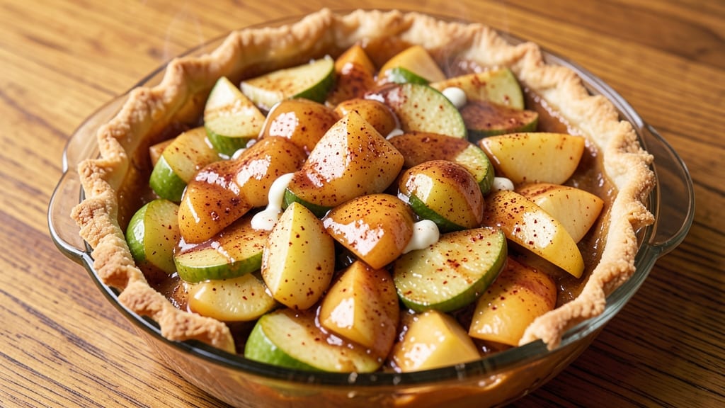 Spicy Apple Pie Filling Recipe: Cinnamon-Chili Crunch With Caramelized Sweetness