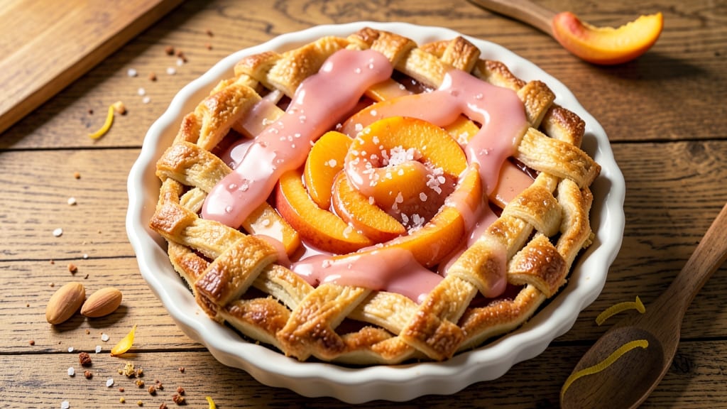 5 Star Peach Pie Recipe: Buttery Lattice Crust With Juicy Summer Fruit