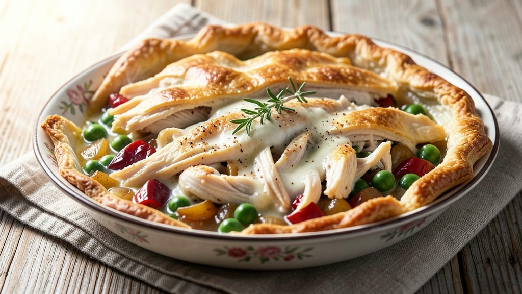Single-Serve Chicken Pot Pie Recipe: One-Dish Meal With Flaky Crust Magic