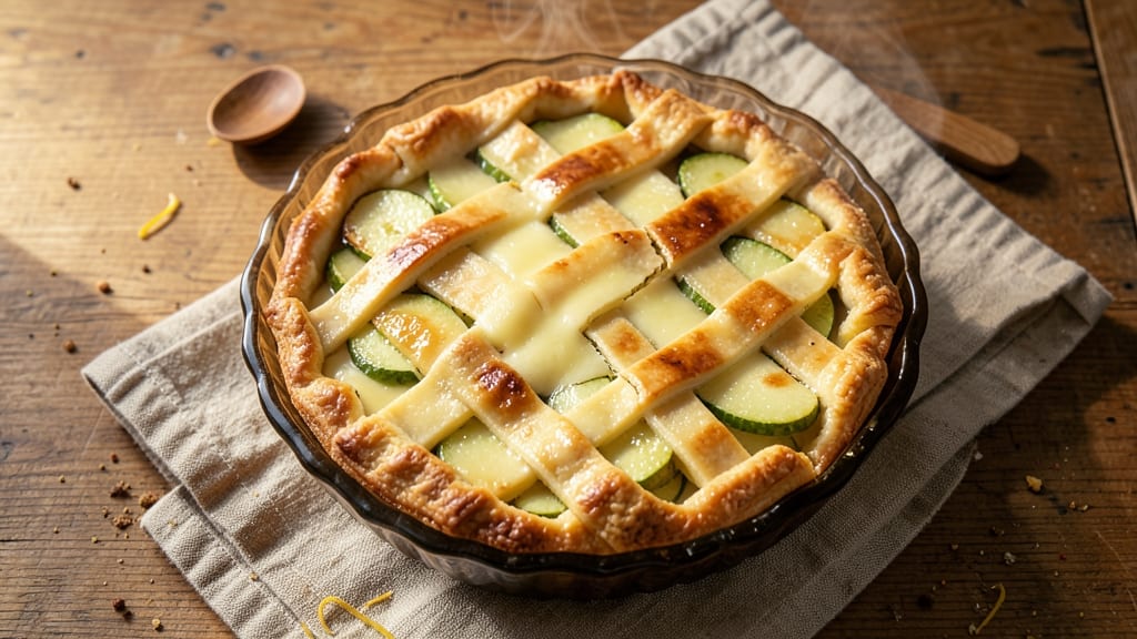 Apple and Custard Impossible Pie Recipe: Foil-Sealed Magic for Perfectly Set Filling