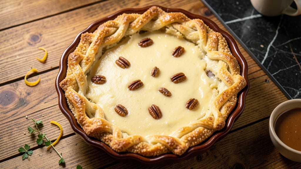 Soul Food Buttermilk Pie Recipe: Deep-Spiced Crust Meets Silky Filling Bliss