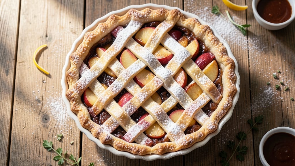Quick Dutch Apple Pie Recipe: Spiced Filling in Foil-Sealed Buttery Crust