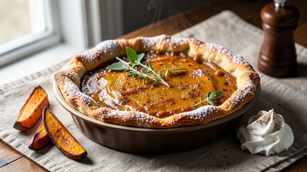 10-Inch Sweet Potato Pie Recipe: Spiced Filling in Buttery Crust Bliss